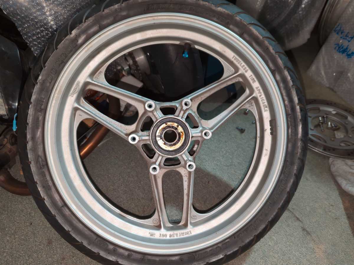 トライアンフ TRIUMPH トライデント900 Trident900 純正 フロント ホイール 良品拍卖