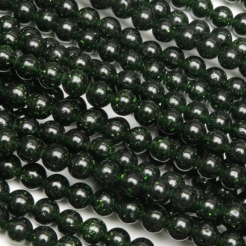 グリーンゴールドストーン 丸玉 4mm【1連販売】 / 6-2 GS4M-X拍卖