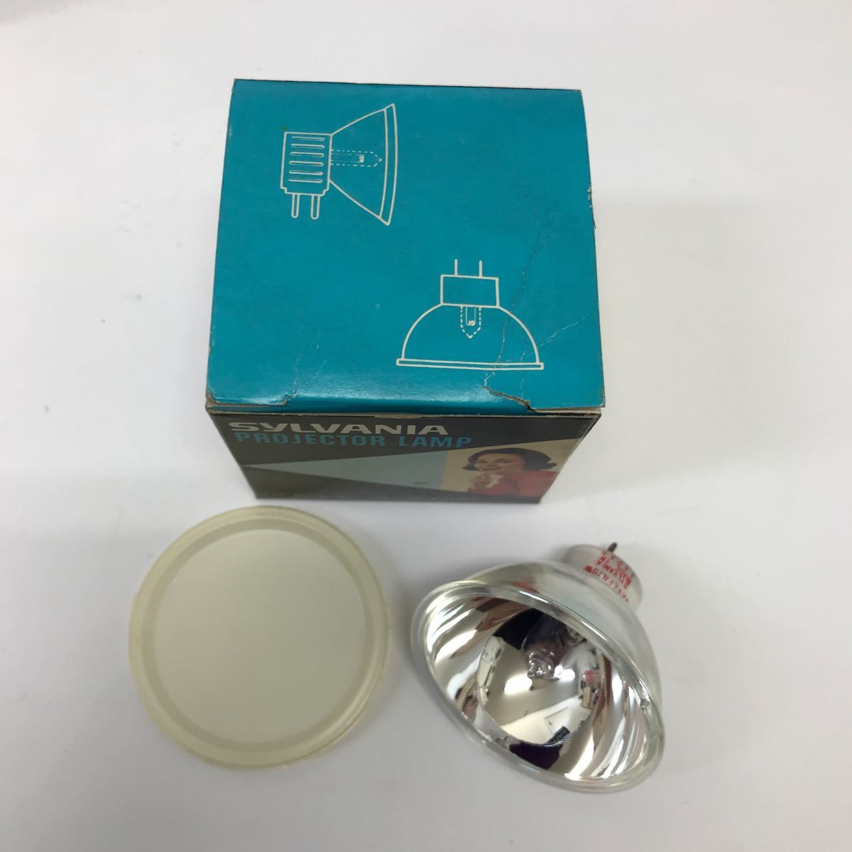 34837 0104Y 未使用長期保管品 動作未確認 SYLVANIA PROJECTOR LAMP EFN 12Y-75W拍卖