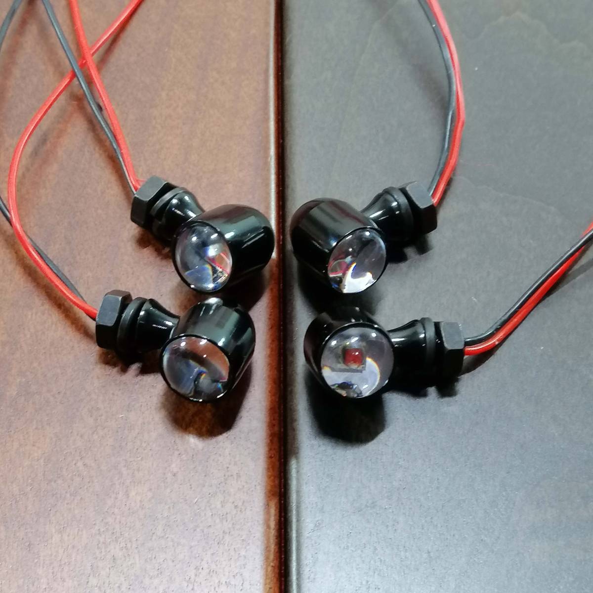 超小型ウインカー Nanoウインカー LED 高輝度 ハーレー カフェレーサー チョッパー SR グラストラッカー エストレア ヨーロピアン 小型 4拍卖