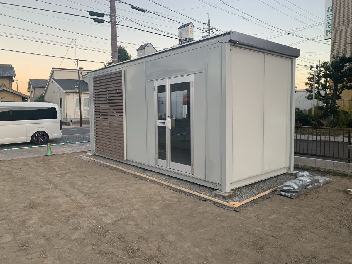 整備後未使用 三協フロンテア製 ユニットハウス CT-54J コンテナ プレハブ ログハウス スーパーハウス 倉庫 保管 物置拍卖