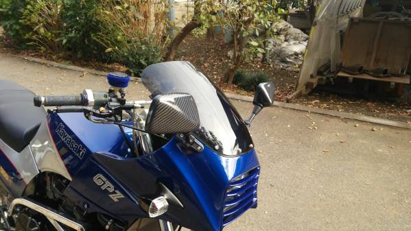 GPZ900R 前期型 オリジナルカーボンミラーカバー拍卖