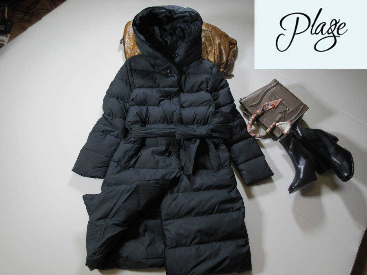 ◆ 新品 Plage/プラージュ【TraditionalWeather/トラディショナル ウェザーロングダウン】 ブラック◆¥53,900-拍卖