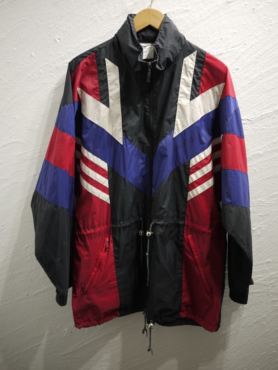 90s adidas アディダス ナイロンブルゾン ナイロンジャケット パーカー ヴィンテージ Nylon blouson 5743拍卖