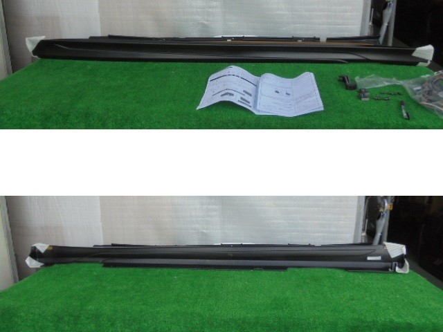 トヨタ/ハリアー ZSU60W モデリスタ製 右サイドステップのみ 塗り無し黒 No.509644【品番 D2611-42810】拍卖