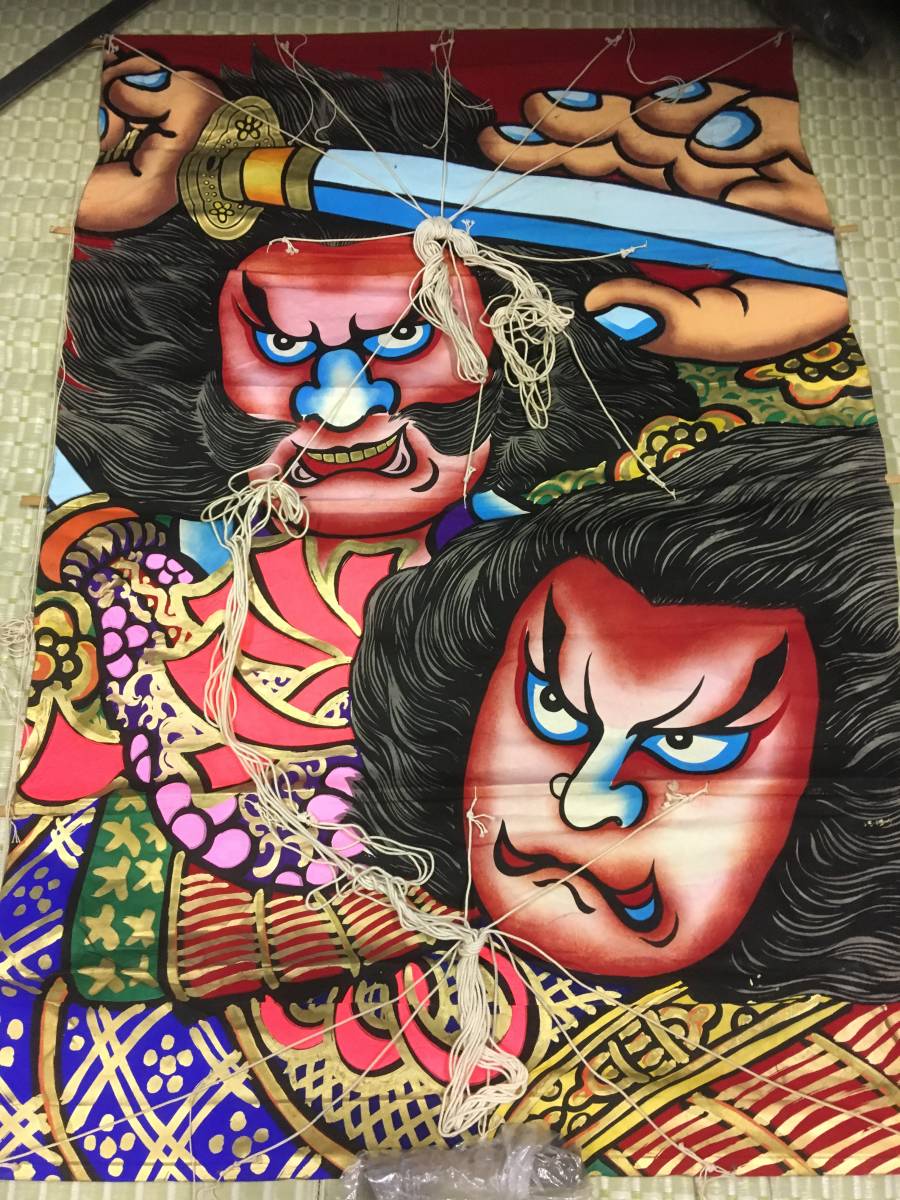 希少・新品 和凧 職人手製 観賞用 レトロ 骨董 たこ タコ わだこ拍卖