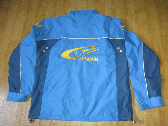 スバルSTI・555・ワールドラリー・ワークス サイズM 刺繍ロゴ 防寒・ジャケット 極美中古 WRCインプレッサWRX拍卖