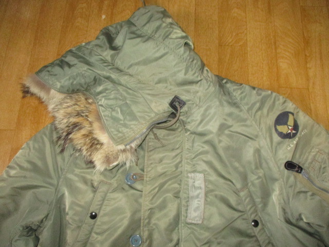 BUZZ RICKSON'Sバズリクソンズ ビンテージ BR10991 N-3B スカイライン社フライトジャケット 美中古 サイズL MA-1拍卖