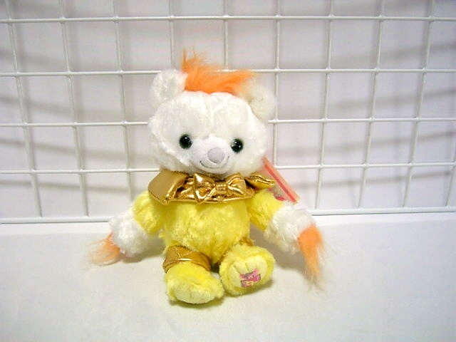 ●ユニベア リュシアン●美女と野獣 ルミエール バッジつき キーチェーン ぬいぐるみ●拍卖