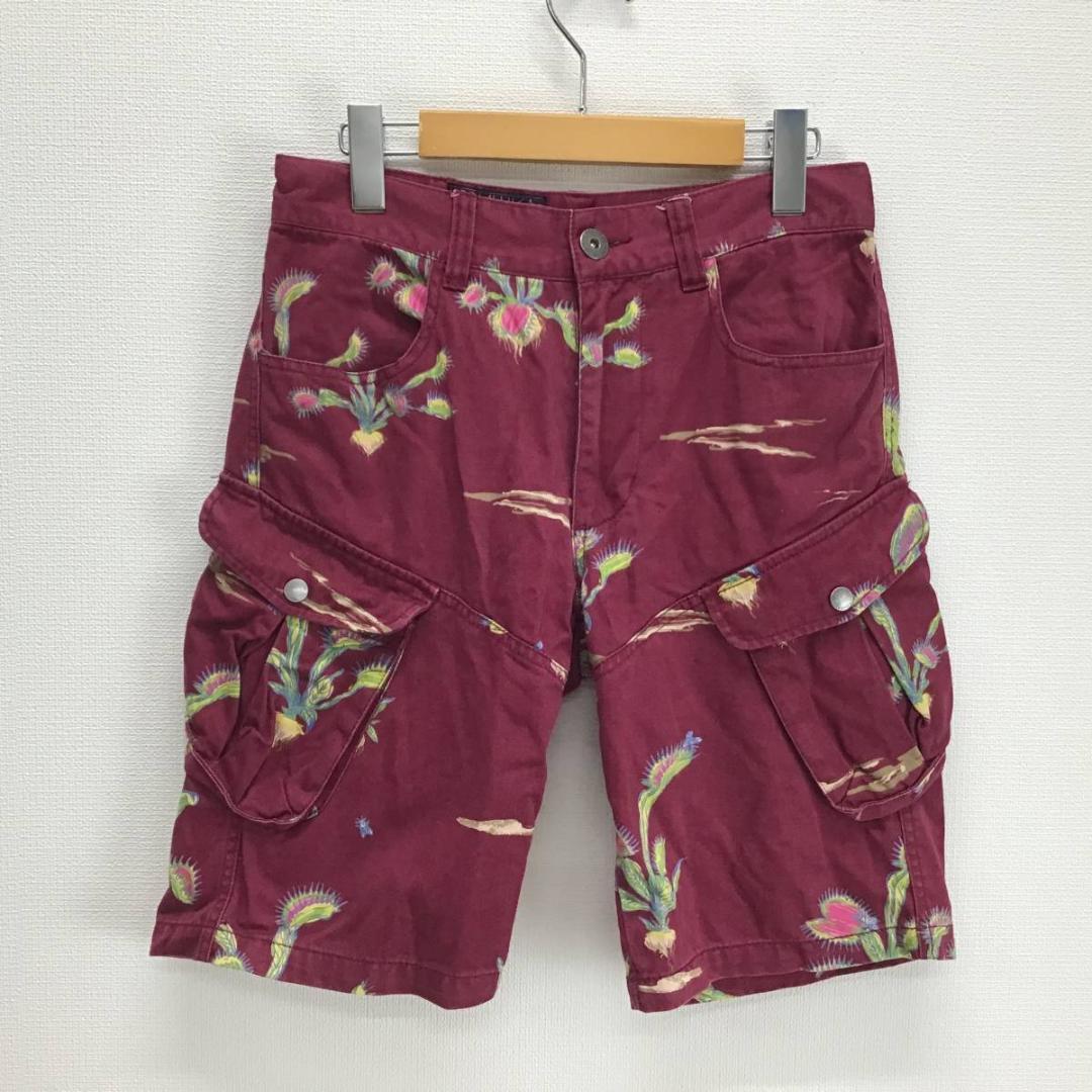 MISHKA ミシカ ショートパンツ カーゴショーツ カーゴパンツ ボタニカル 総柄 28 10098027拍卖