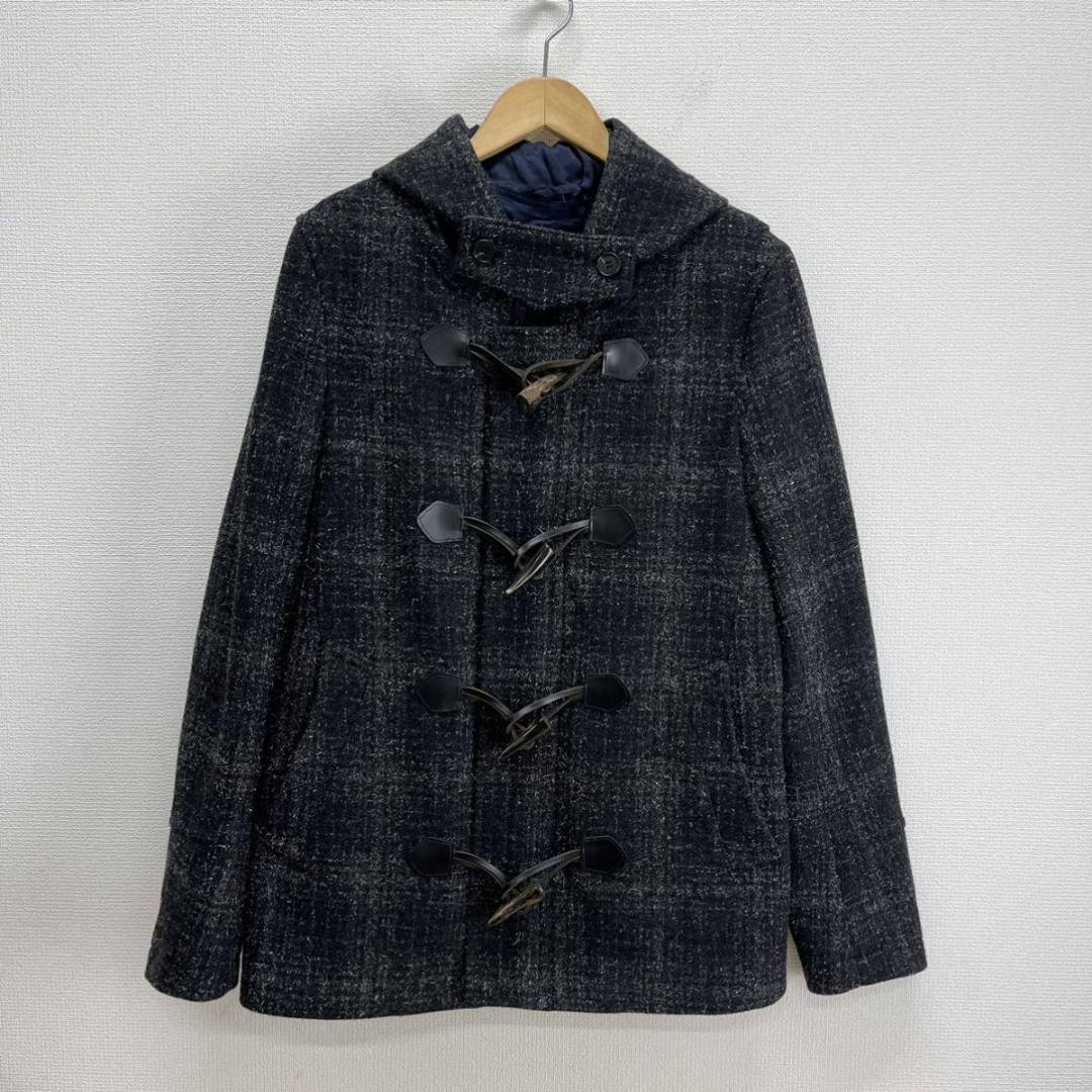 ripvanwinkle リップヴァンウィンクル RL-4007 SHORT DUFFLE ショートダッフルコート チェック 4 10094172拍卖