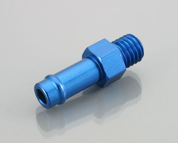 キタコ KITACO ニップル ブルーアルマイト 6mmホース用 M8×P1.25 1個 0900-990-90005拍卖