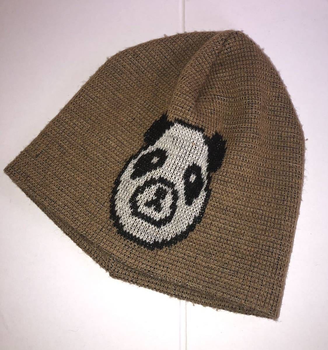 パンダ ニット帽 ★ニットキャップ ビーニー 日本製 キッズ 子供 ♪拍卖