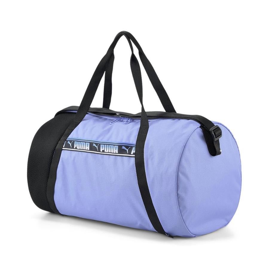 定価1.2万 プーマ PUMA バレル バッグ スポーツ ジム ボストンバッグ 大容量 25L トレーニング 旅行 パープル×ブラック 新品 未使用拍卖