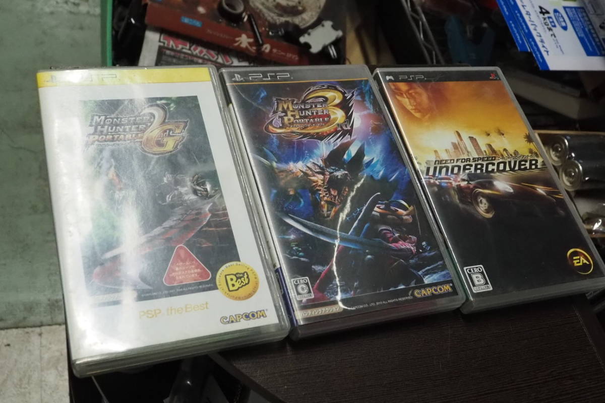 ゲーム、プレステーション、3枚セット、PSP拍卖