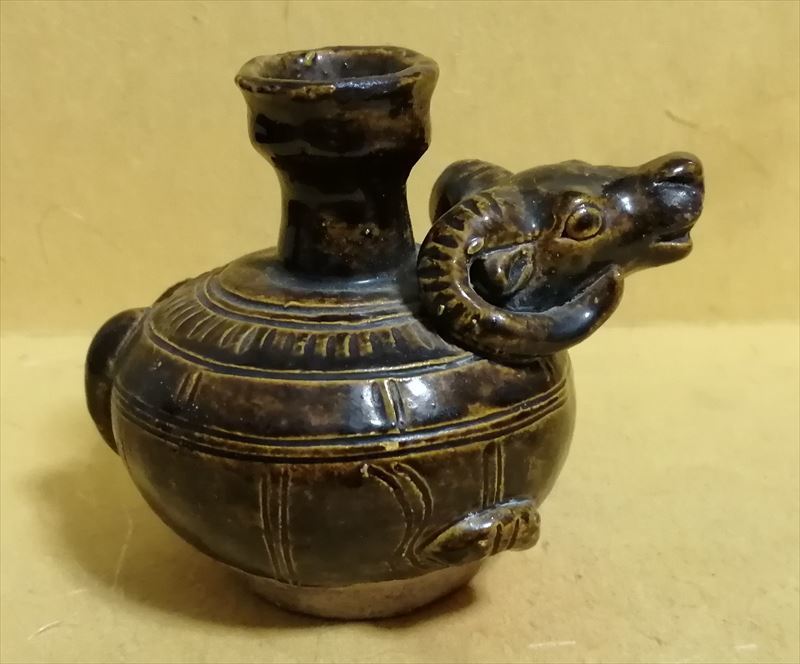 中国 唐代 牛 水滴 吉州窯 天目 時代保証 茶道具拍卖