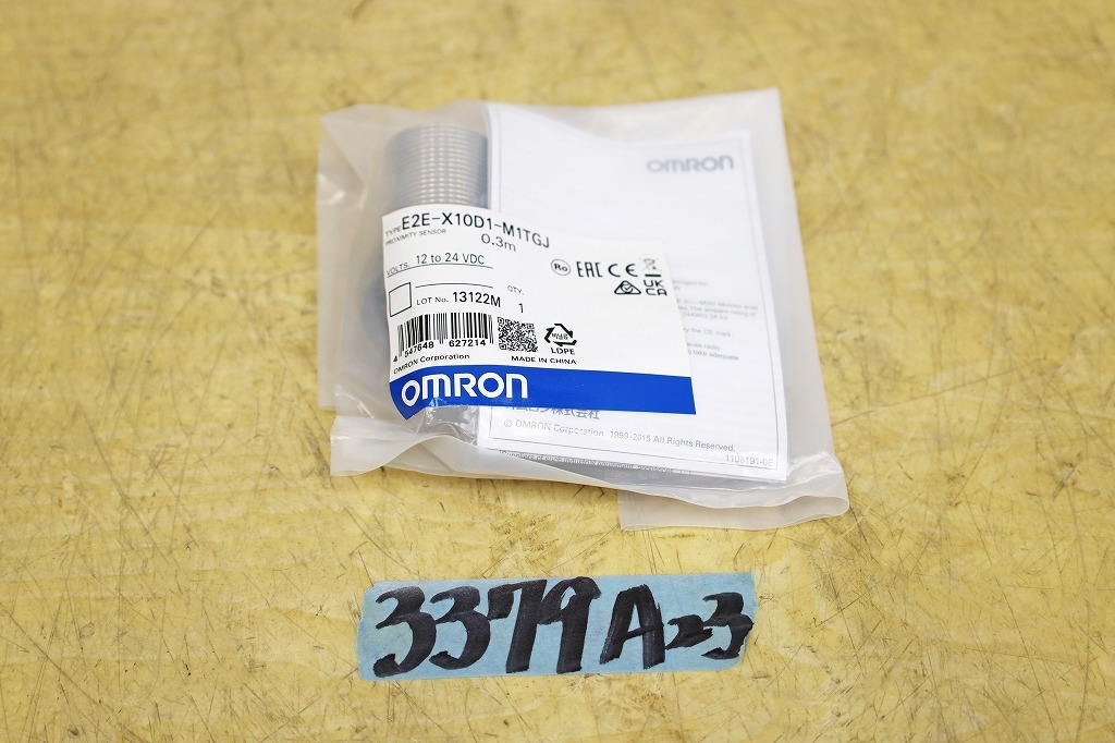 3379A23 未使用 OMRON オムロン 近接センサ E2E-X10D1-M1TGJ 0.3m拍卖
