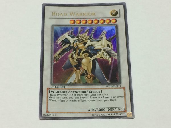 遊戯王 5DS ロード・ウォリアー 英語版 ウルトラ 1st拍卖