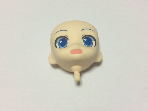 ねんどろいど パーツ ボーカロイド 雪ミク ふわふわコートVer. 顔 表情 驚き顔/びっくり拍卖