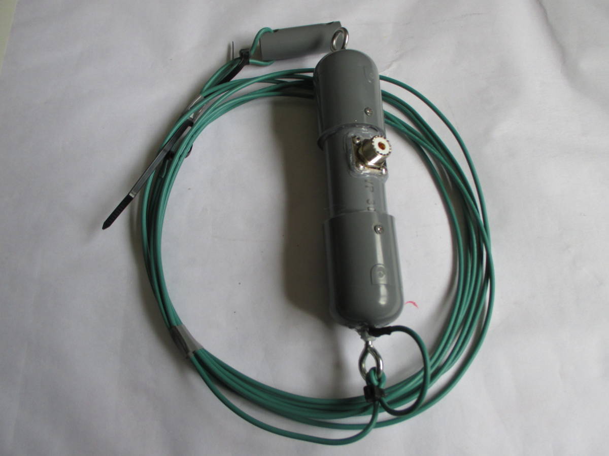 24MHz 1/2波長 ツェップ アンテナ  自作 未使用拍卖