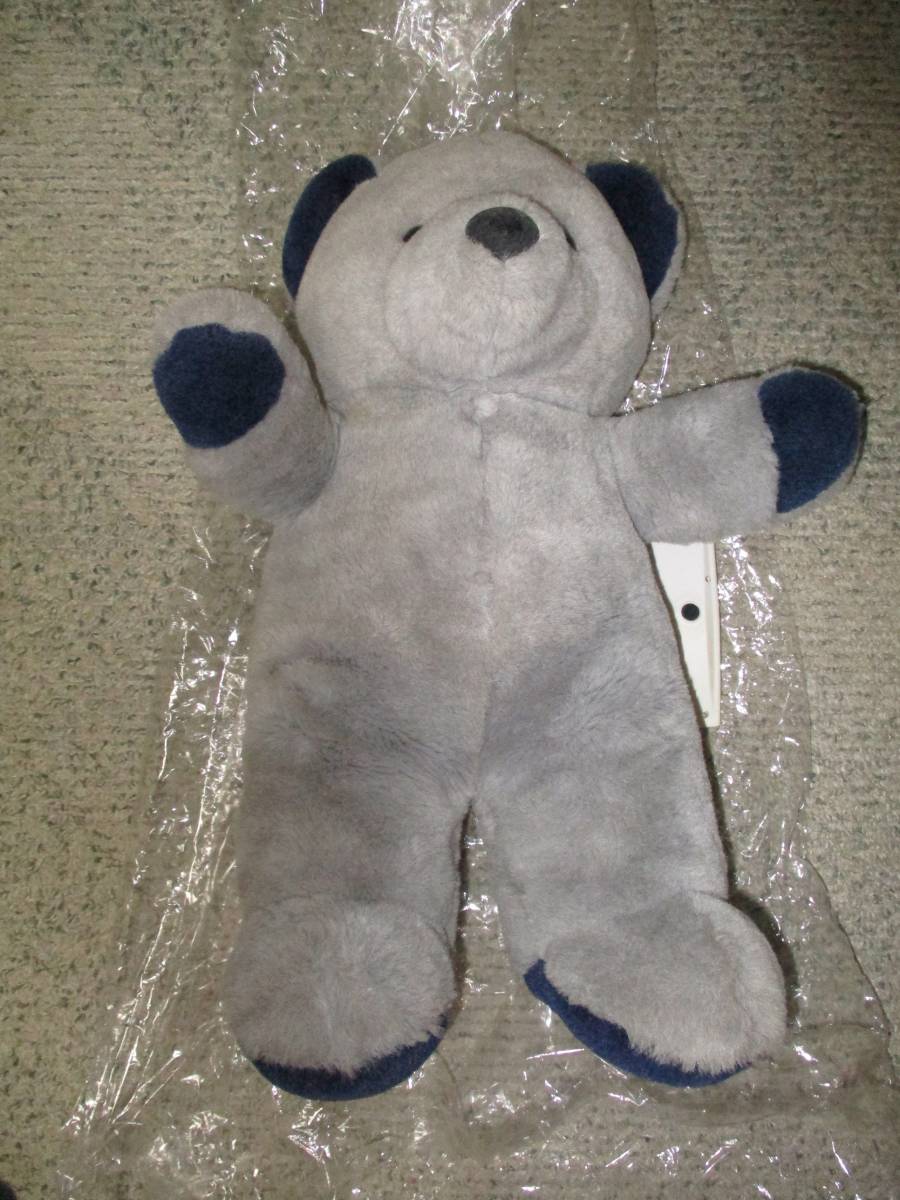 WELLA グレーの大きいクマのぬいぐるみ!拍卖