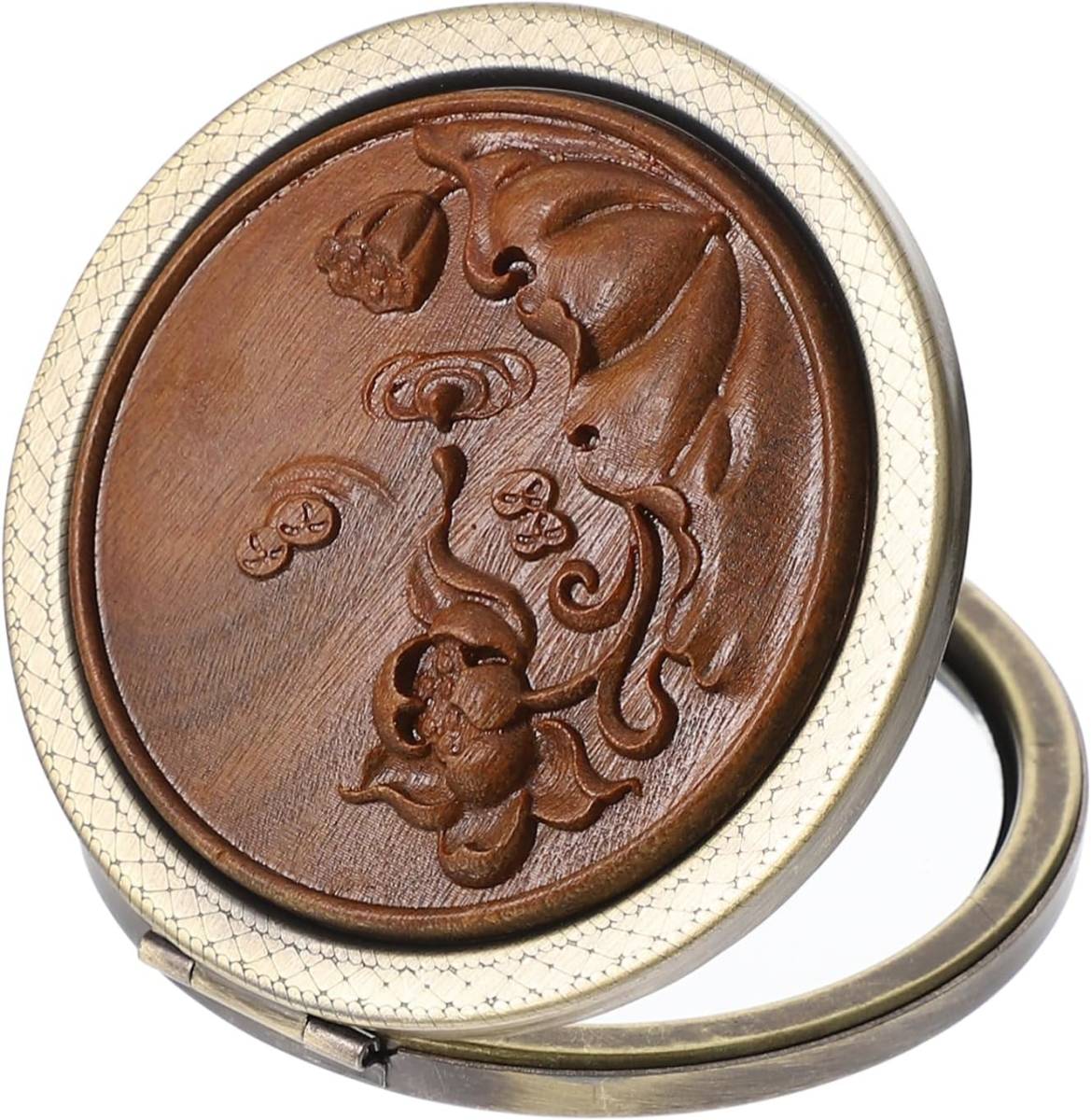 スモール ラウンド ミラー レディース りたたみ ミラー スモール ミラー コンパクト ミラー ポケット メイクアップ 7cm×7cm H215拍卖