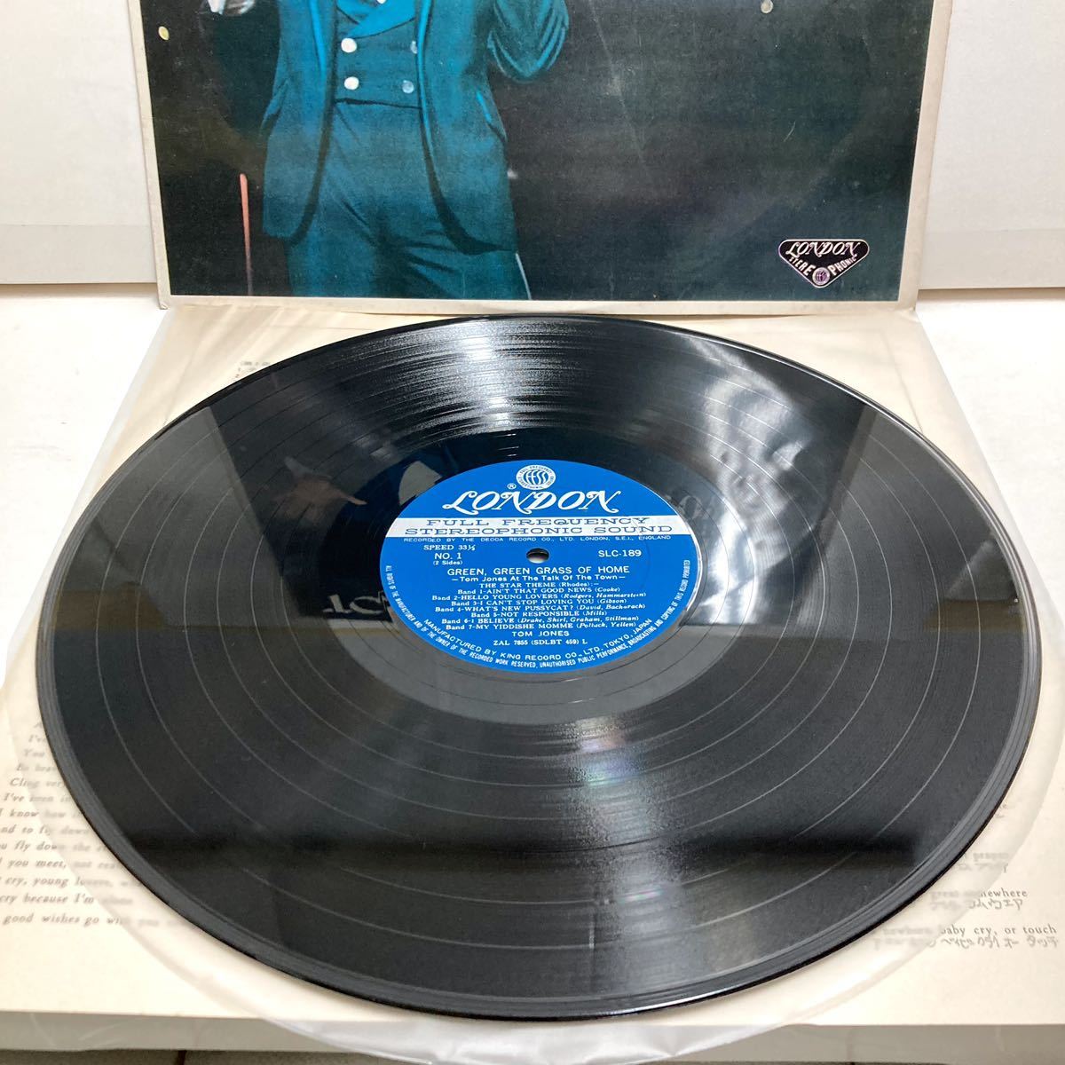 【1968年London Record盤】Live At The Talk Of The Town ライブ盤 / Tom Jones トム・ジョーンズ 【LP アナログ レコード 】拍卖