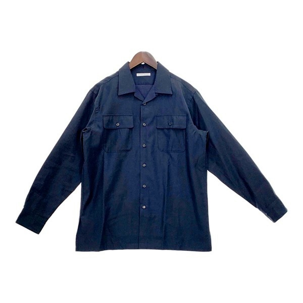 アフターウィンター OPEN COLLAR LONG SLEEVE SHIRT オープンカラーロングスリーブシャツ 長袖 開襟 after winter トップス DM10249■拍卖