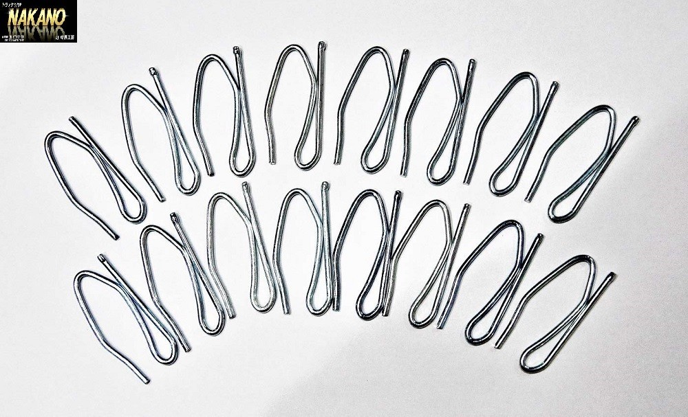 トラック用 カーテンフック 42mm(大)16ヶ入 はりがねフック 仮眠カーテンやセンターカーテンに 補修品拍卖