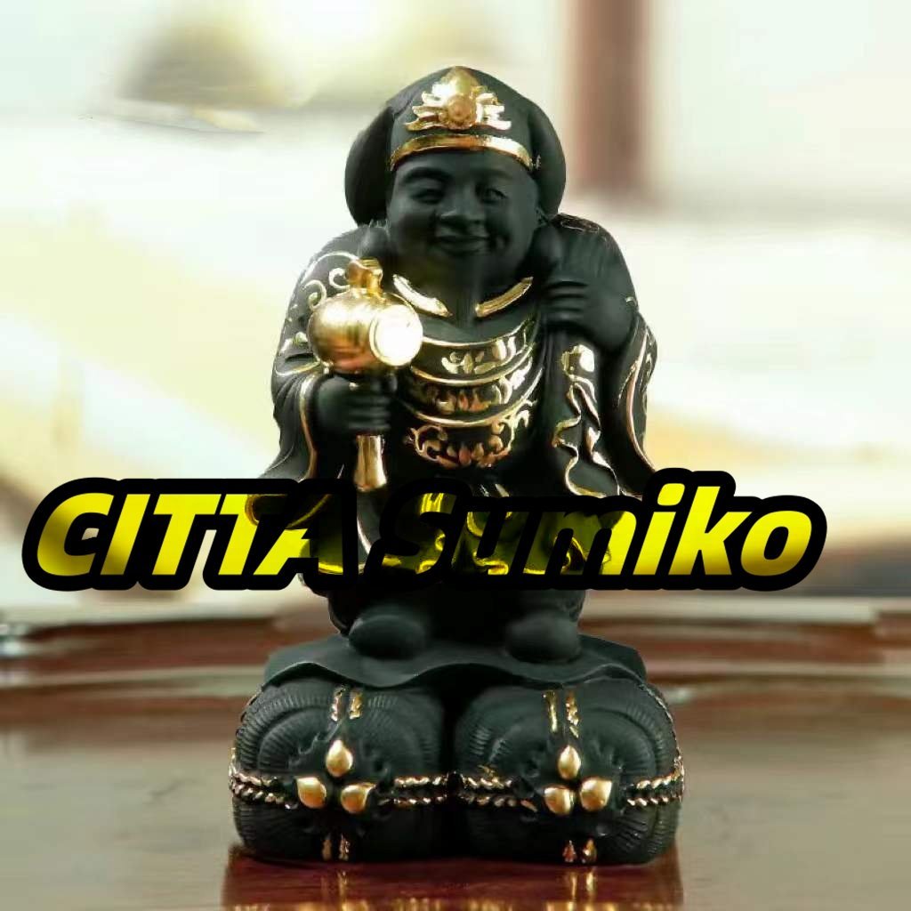 特売!大人気★大黒天 縁起物 希少 仏師で仕上げ品 彫刻工芸品 精密彫刻拍卖