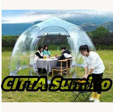 新入荷 テント雨対策アウトドアテント高品質/防湿アウトドア露天透明星空テントキャンプビーチ釣りテント D106拍卖