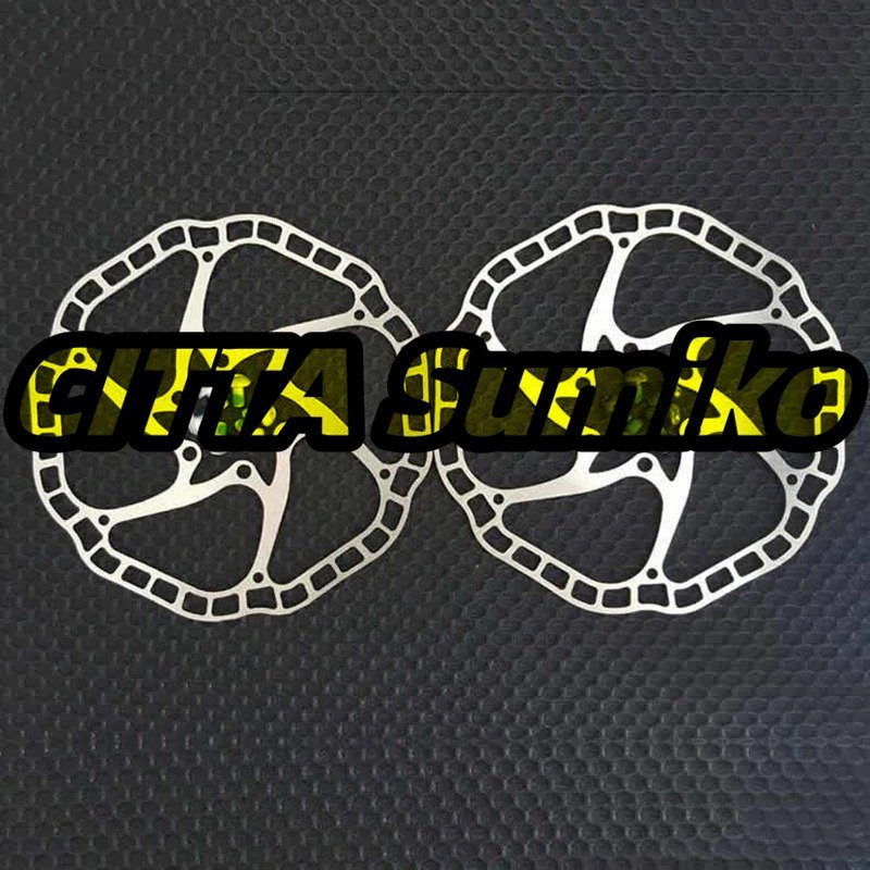 68g/ピース超軽量自転車油圧ディスクブレーキローターmtbバイクロードレーシングバイクブレーキディスクローター160mm 6インチ 44mm拍卖