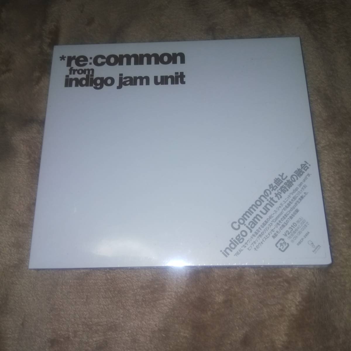 未開封CD re:common from indigo jam unit拍卖