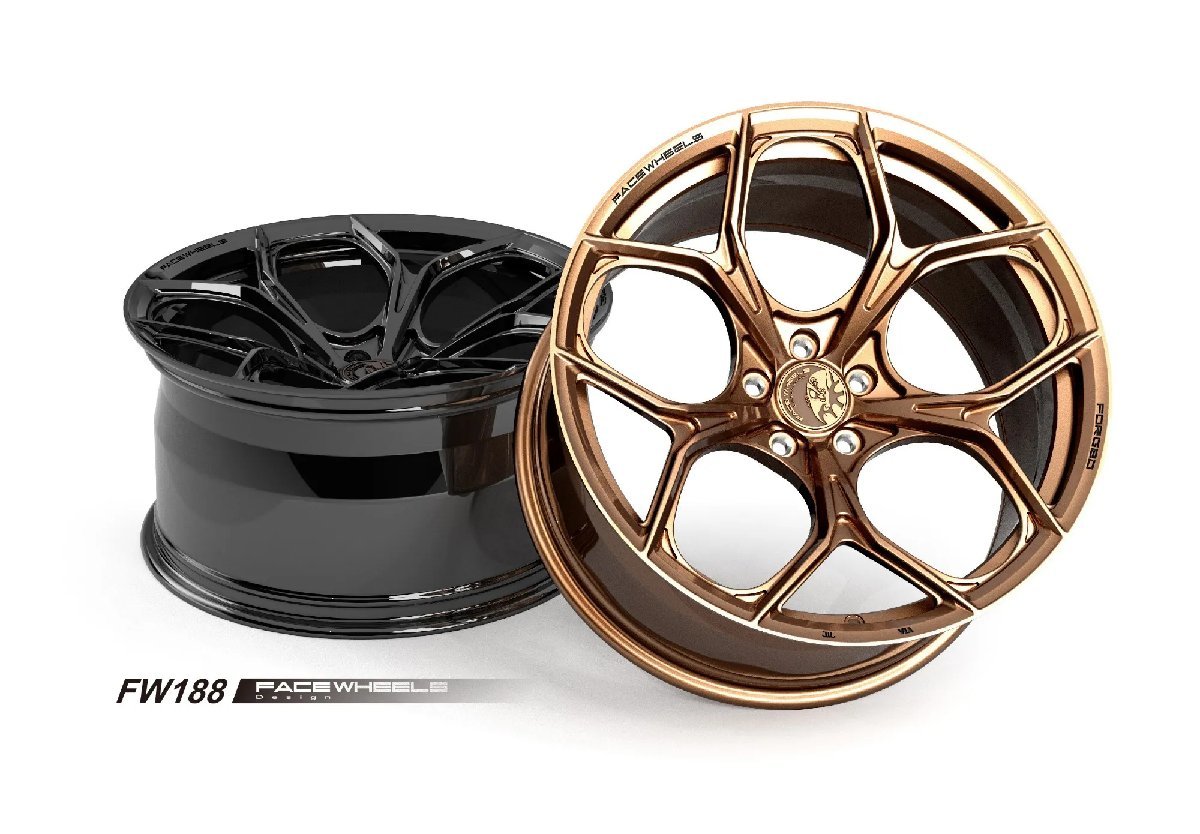 【鍛造】FACE WHEELS FW188 FORGED 1PCホイール22インチ8.5/9.0/9.5J拍卖