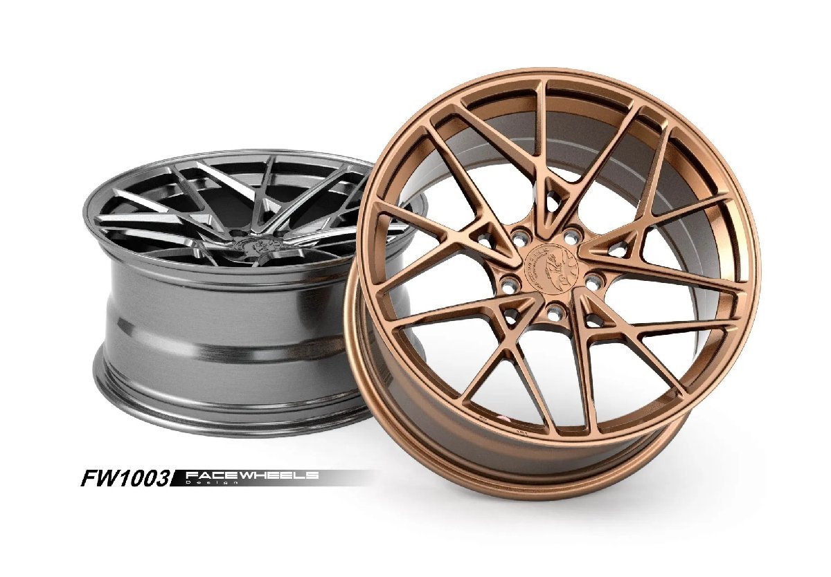 【鍛造】FACE WHEELS FW1003 FORGED 1PCホイール22インチ8.5/9.0/9.5J拍卖