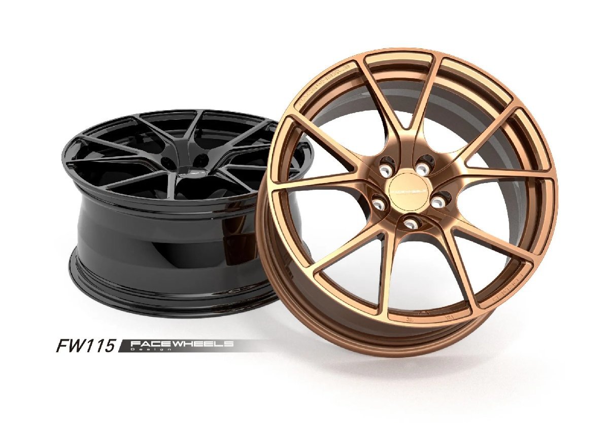 【鍛造】FACE WHEELS FW115 FORGED 1PCホイール24インチ10.0/10.5/11.0/11.5/12.0/12.5/13.0J拍卖