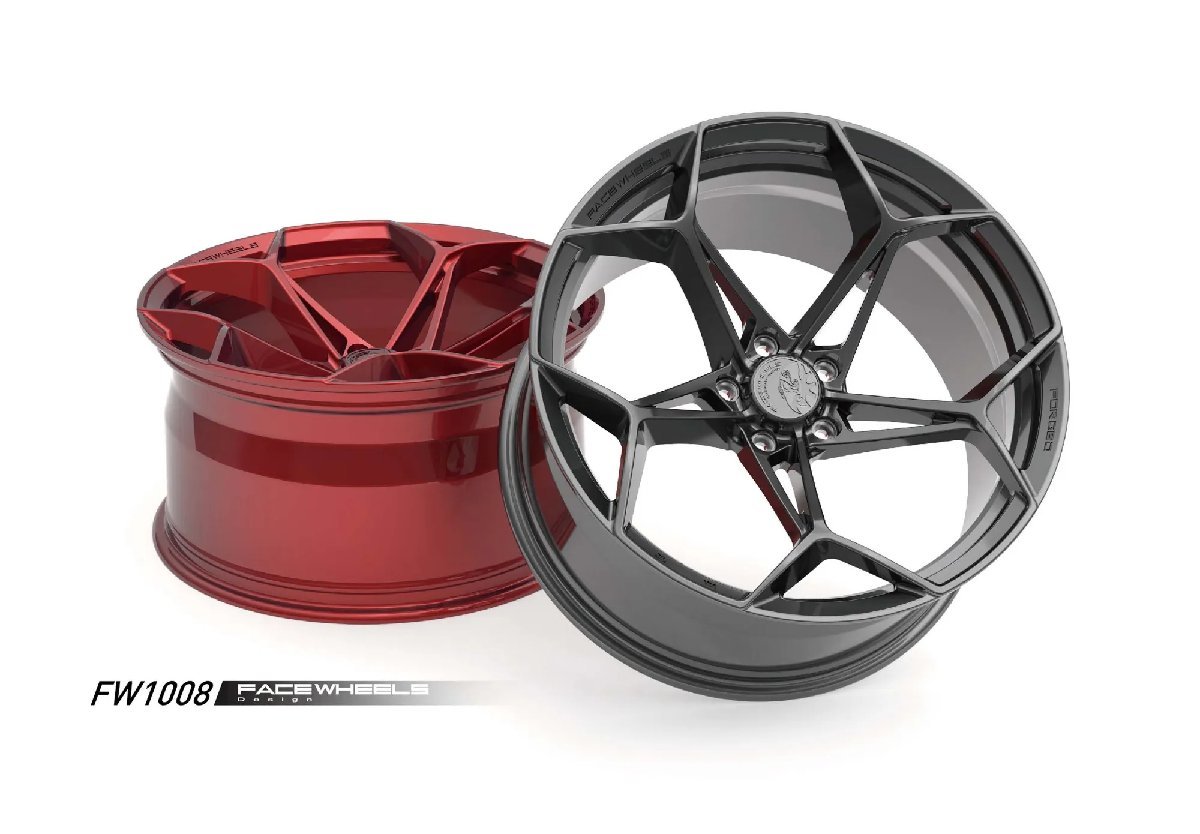 【鍛造】FACE WHEELS FW1008 FORGED 1PCホイール24インチ10.0/10.5/11.0/11.5/12.0/12.5/13.0J拍卖