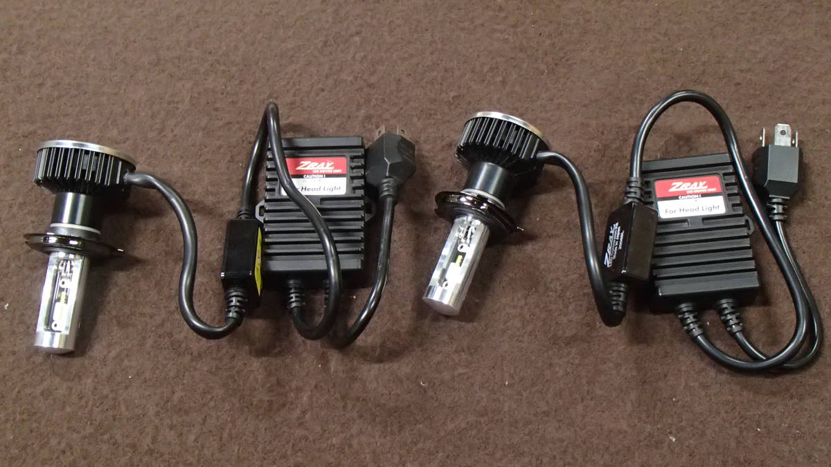 ZRAY 日本ライティング H4 LEDバルブ HI5000lm Lo4500lm 6500k 拍卖