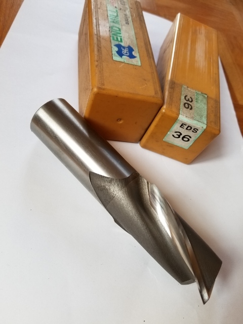 新品 オーエスジー ★2枚刃エンドミル 36φ 拍卖