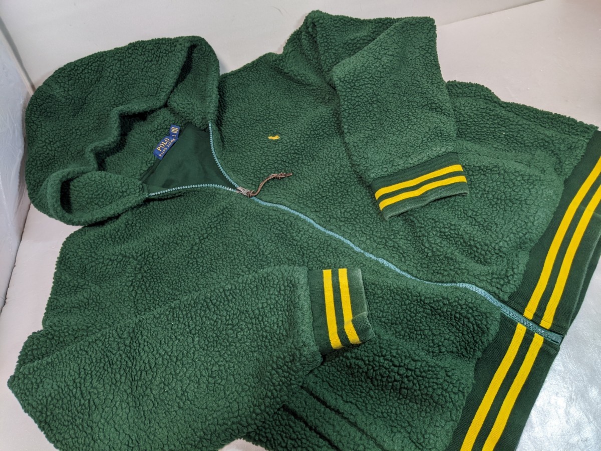 Ralph Lauren Polo Men’s Fleece Full Zip Hoodie パーカー ポロ ラルフローレン フリース フード スウェット トレーナー拍卖