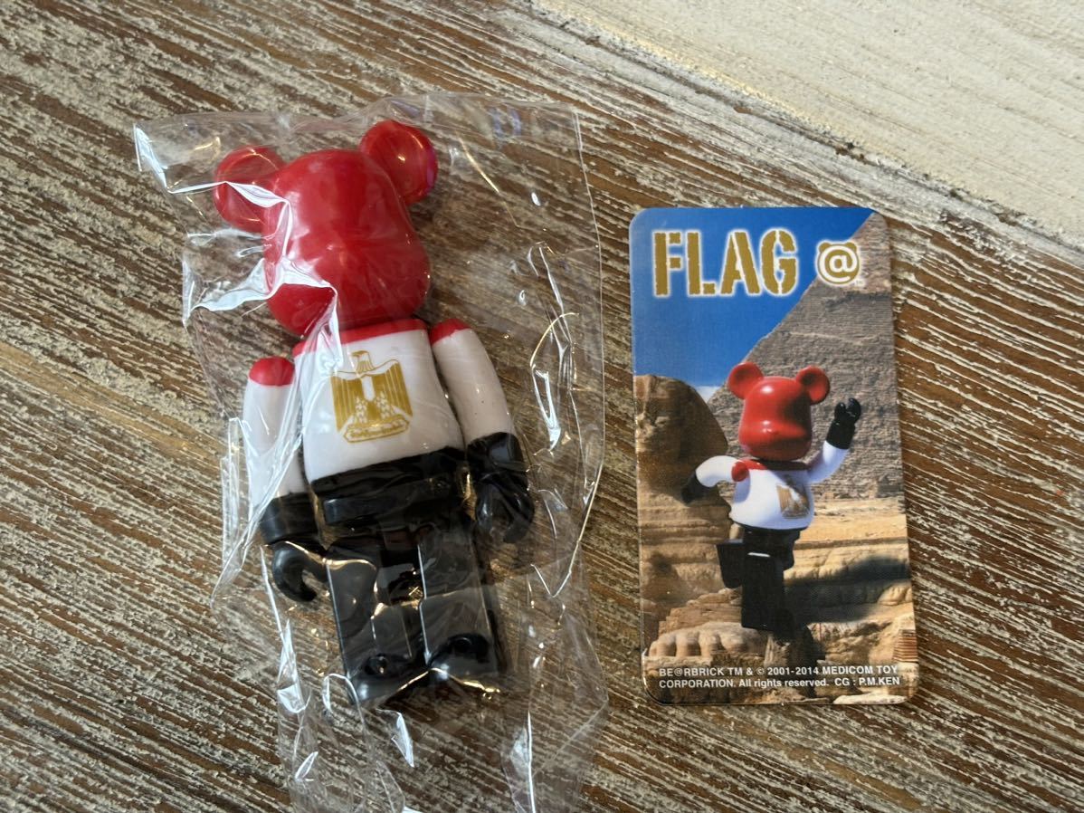 ベアブリック/BE@RBRICK シリーズ28 フラッグ エジプト(メディコムトイ・フィギュア)拍卖