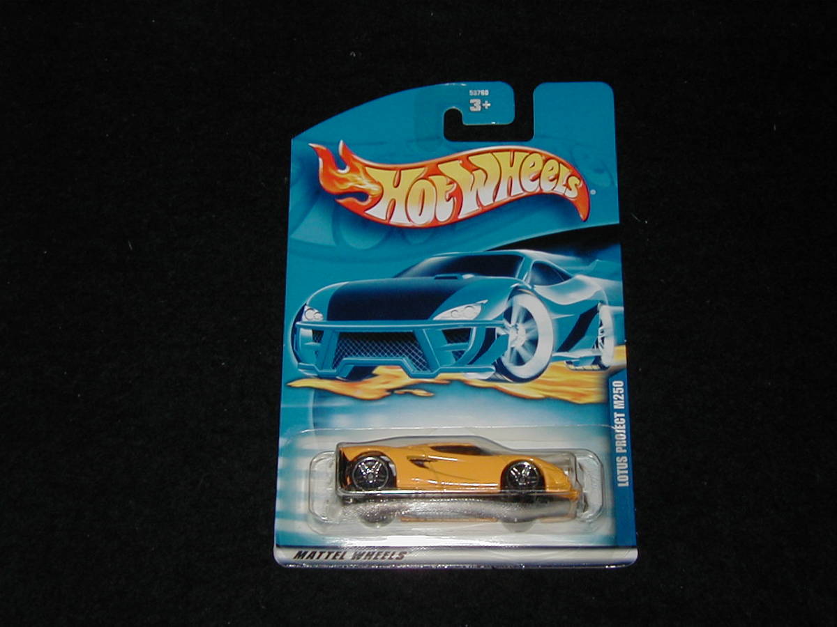 HOT WHEELS ホットウィール ロータス プロジェクト M250 イエロー LOTUS PROJECT M250 未開封拍卖