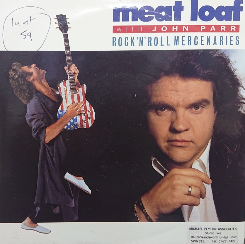 ☆MEAT LOAF/ROCK N ROLL MERCENARIES'1986UK ARISTA7INCH拍卖