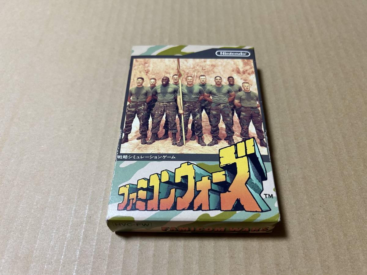 ファミコン 中古品 ファミコンウォーズ ソフト美品拍卖