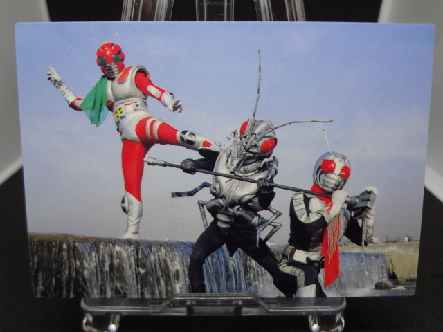 仮面ライダーZX & 仮面ライダースーパー1 vs アメンバロイド Calbee 仮面ライダートレーディングカード拍卖