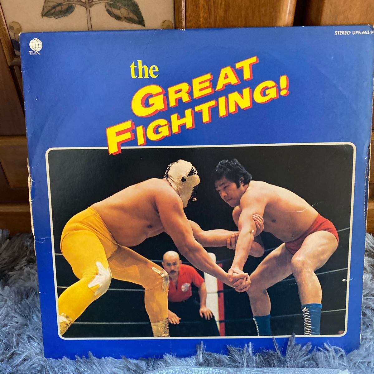 LPレコード★スポーツ★プロレス・テーマ決定戦★THE・GREAT・FIGHTING!★レコード大量出品中★まとめ買いがお得★この機会に是非拍卖