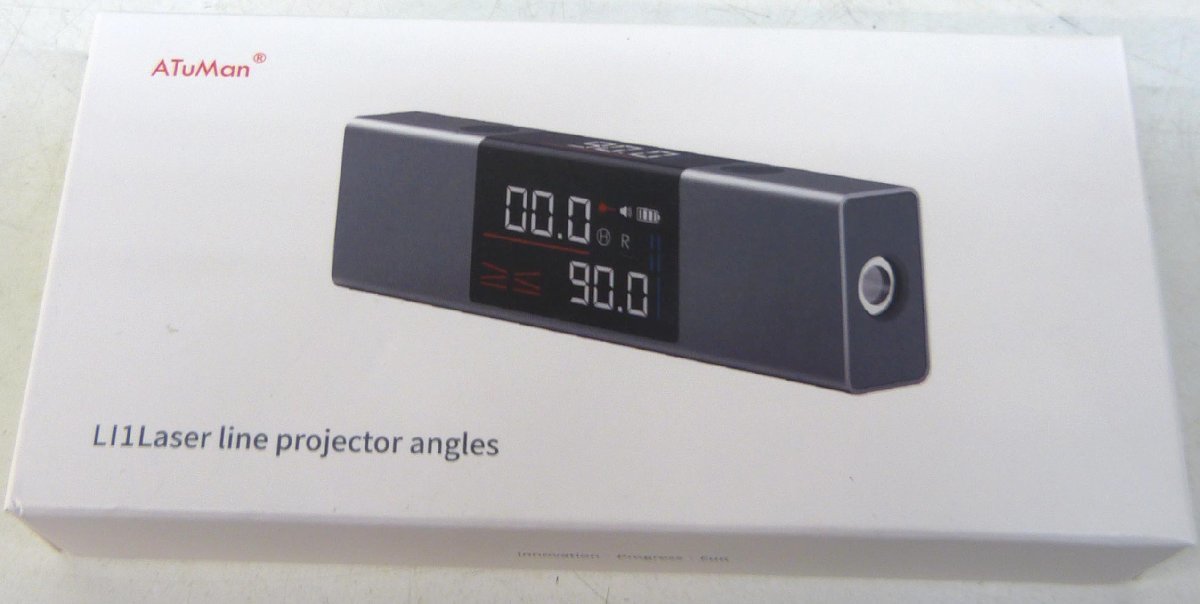 ☆保管品!ATuMan LI1 レーザー角時計 LI1 Laser line projector angles☆拍卖