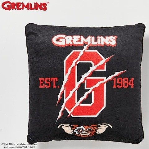 即決 グレムリン クッション 45×45 新品タグ付き ギズモ 拍卖