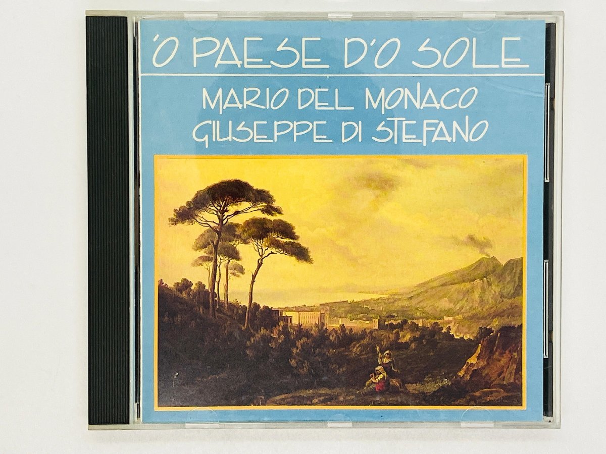 即決CD 仏盤 O PAESE D'O SOLE / MARIO DEL MONACO / GIUSEPPE DI STEFANO / ステファノ フランス盤 France Y04拍卖