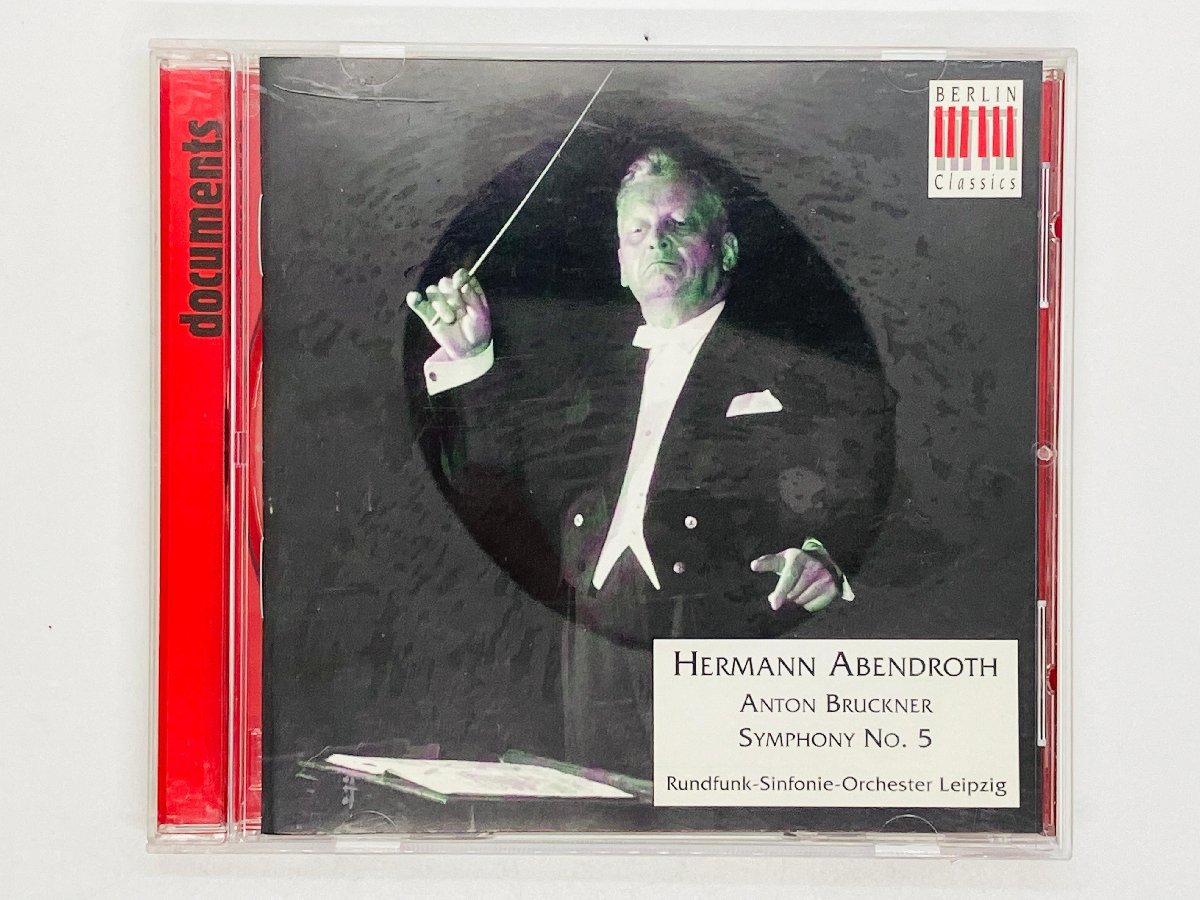 即決CD 独盤 BRUCKNER SYMPHONIE No.5 NR.5 Abendroth / ブルックナー 交響曲第5番 0092802BC Germany P06拍卖